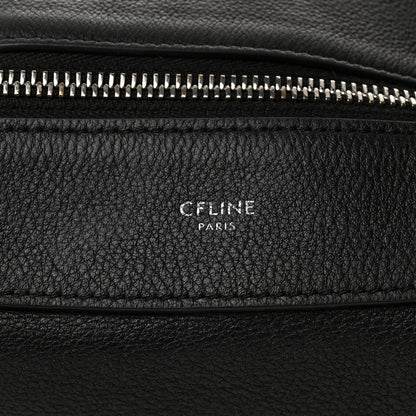 Celine Supple Calfskin Weekend Romy Shoulder Bag Black 6 of 16