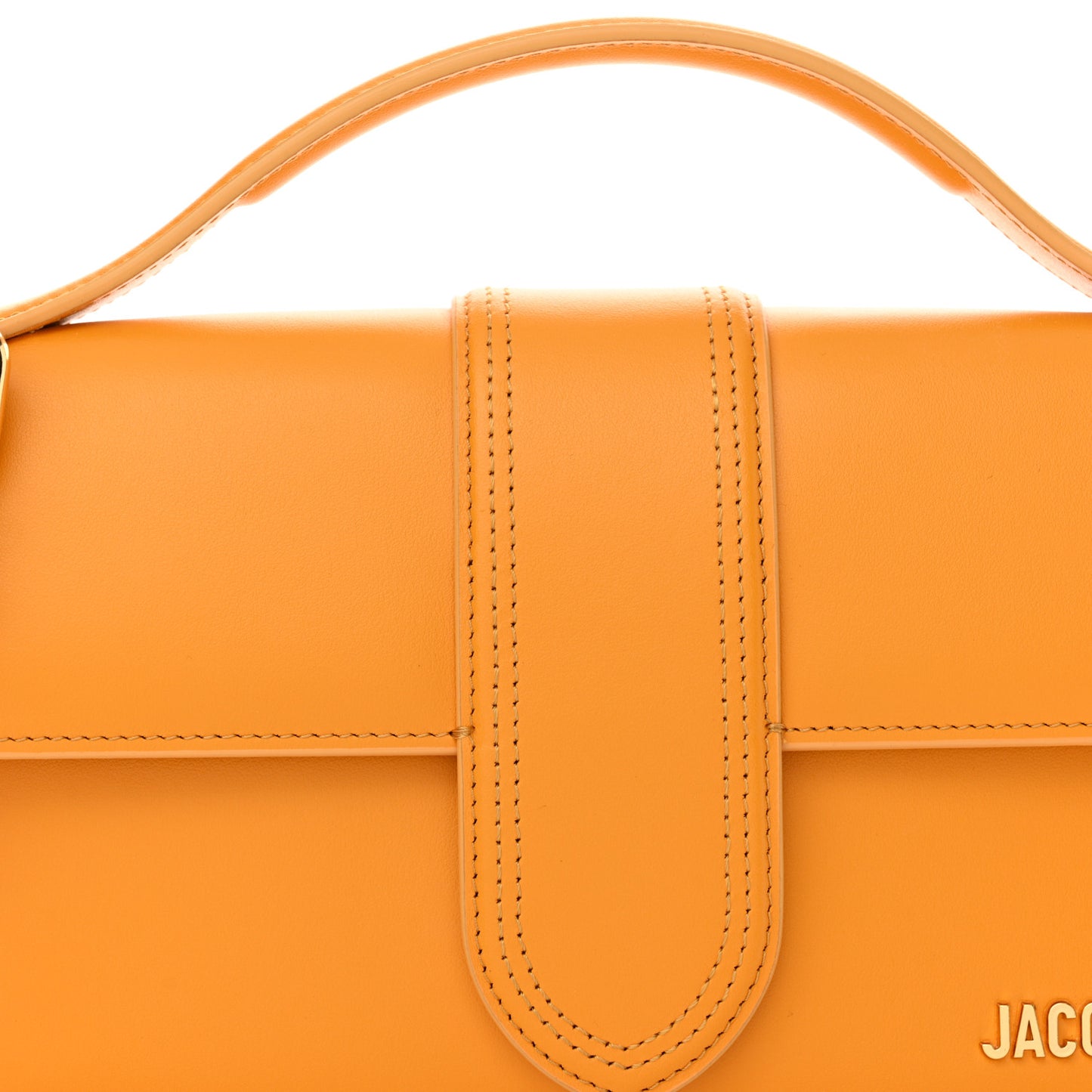 Smooth Calfskin Le Grand Bambino Dark Orange