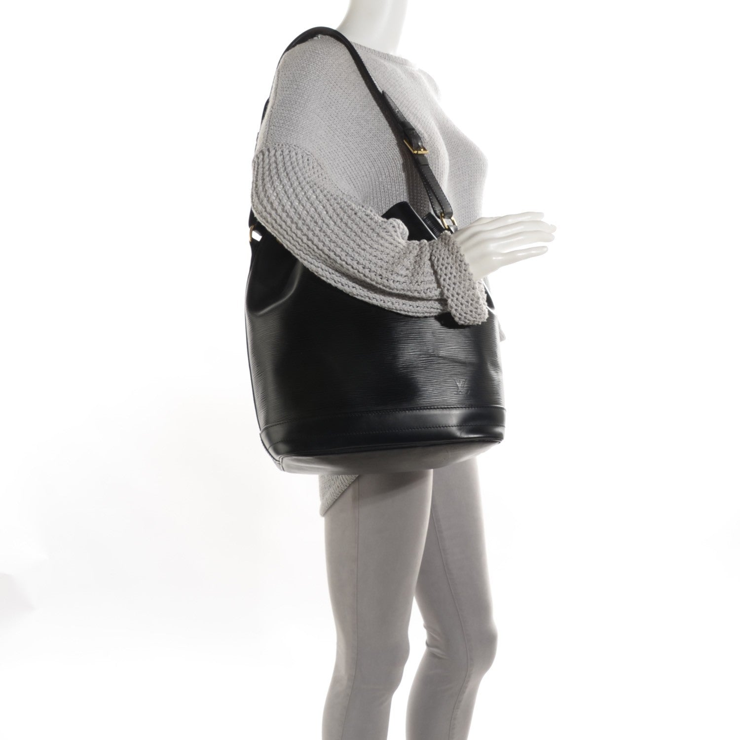 Louis Vuitton Epi Noe Black 2 of 7