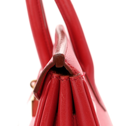 Hermes Gulliver Birkin 35 Rouge Vif 12 of 16