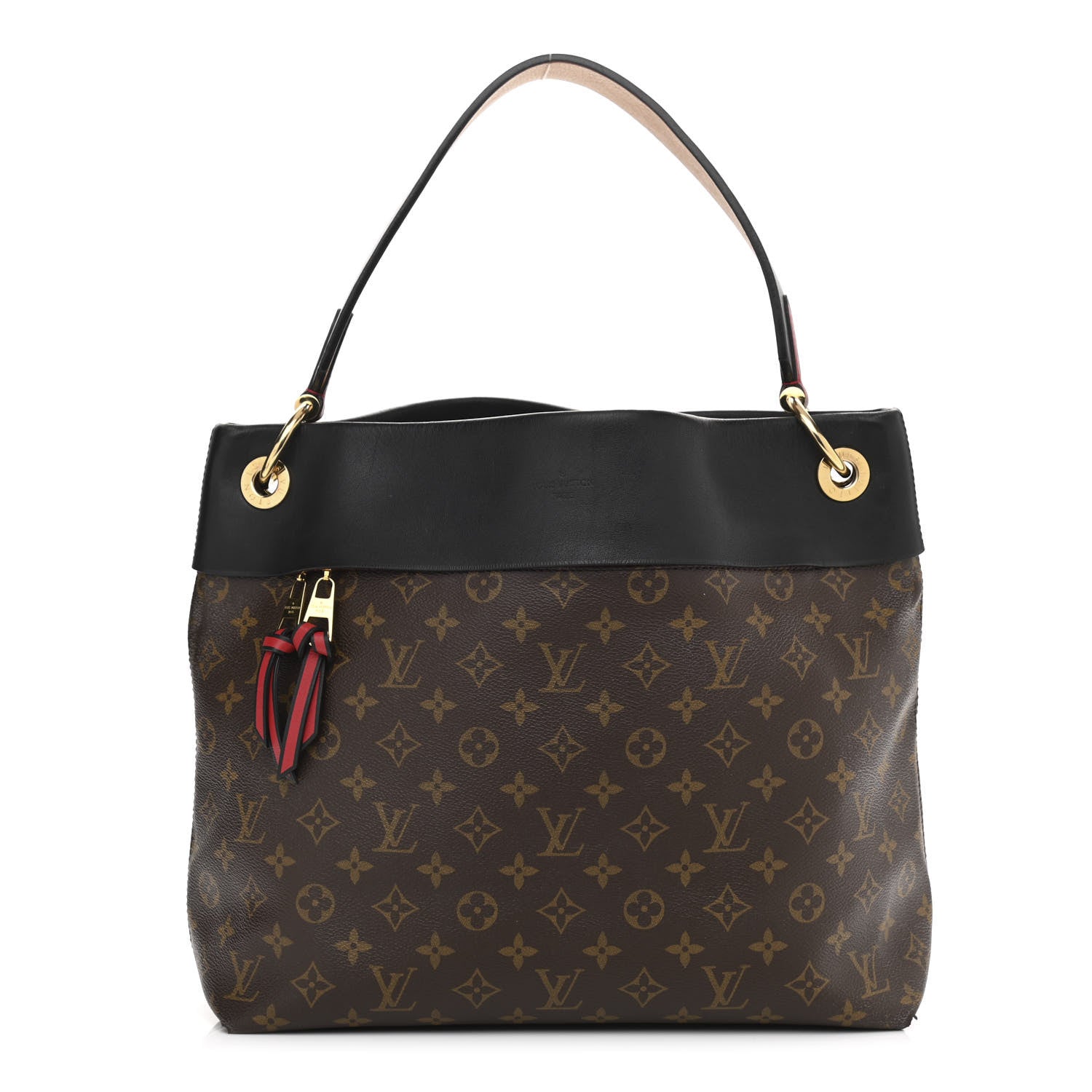 Louis Vuitton Monogram Tuileries Hobo Black 1 of 12