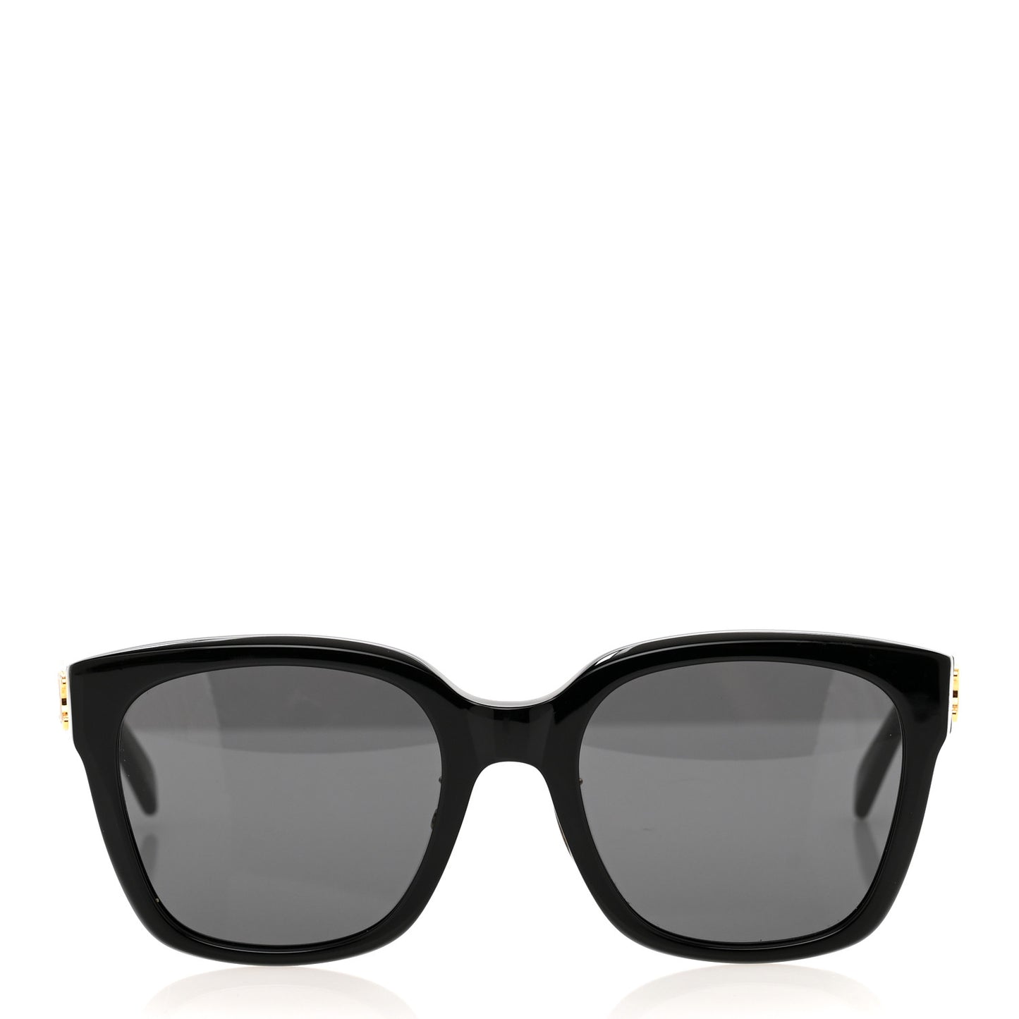 Acetate Triomphe Sunglasses CL40222F Black