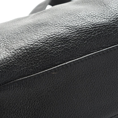Chanel Grained Calfskin CC Framed Shoulder Bag Black 14 of 15