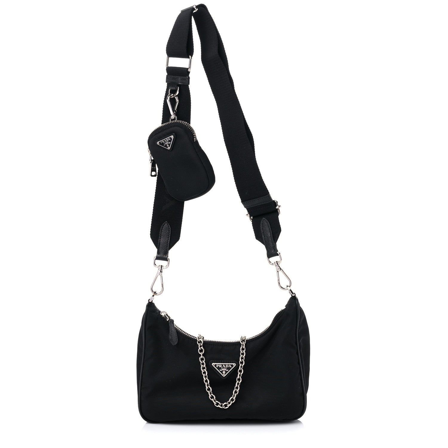 Prada Nylon Re-Edition 2005 Shoulder Bag Black 1 of 10