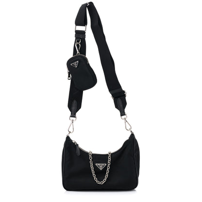 Prada Nylon Re-Edition 2005 Shoulder Bag Black 1 of 10