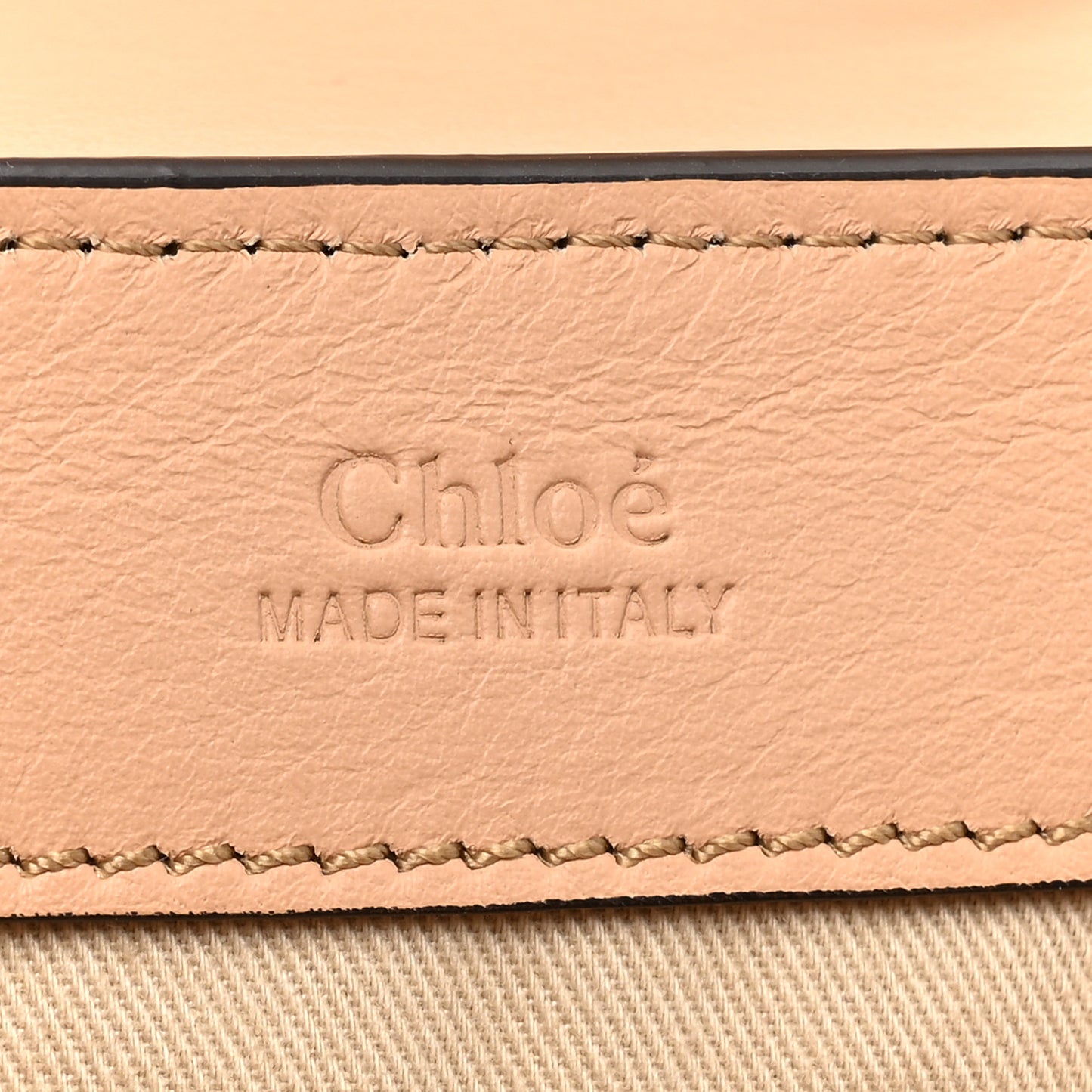 Calfskin Crocodile Embossed Small Faye Day Shoulder Bag Beige