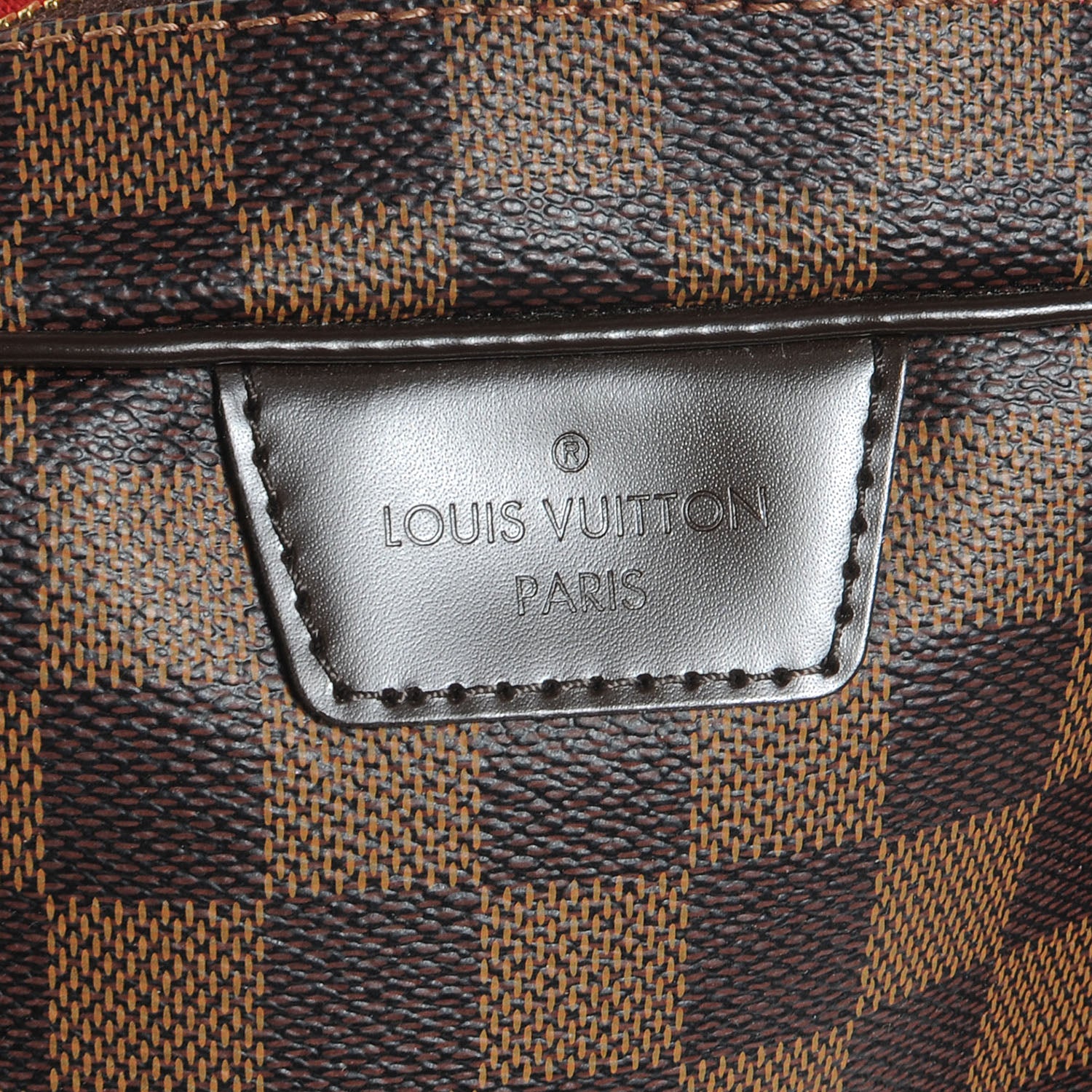 Louis Vuitton Damier Ebene Rivington GM 6 of 8