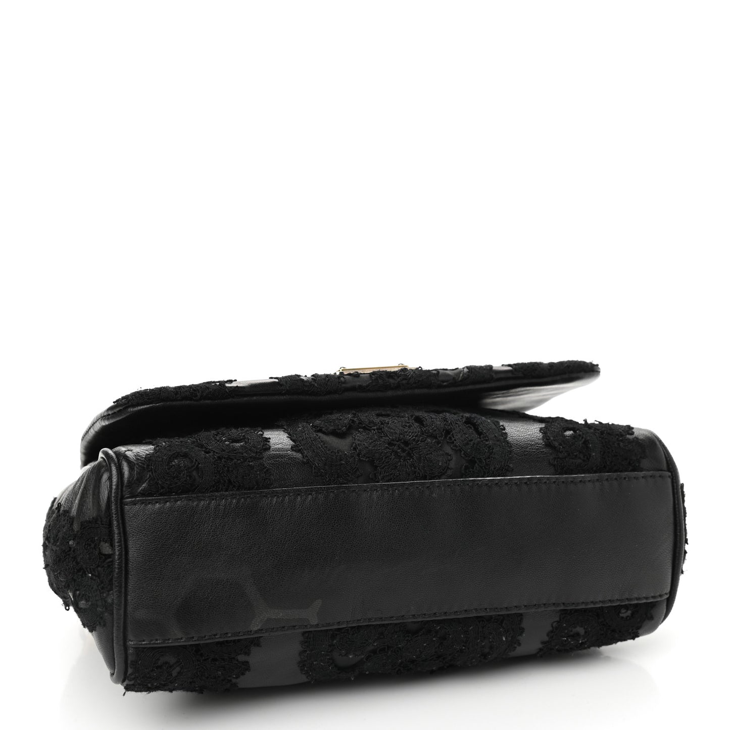 Lace Miss Charles Evening Bag Black