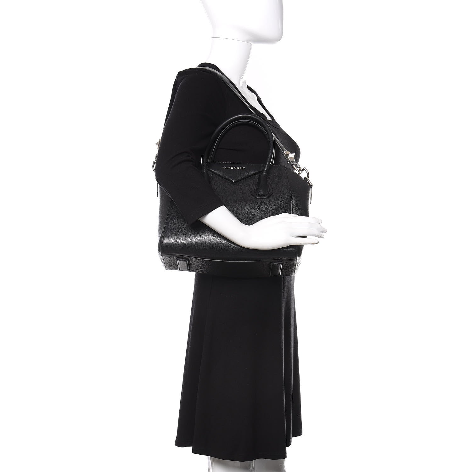Givenchy Sugar Goatskin Small Antigona Black 2 of 14