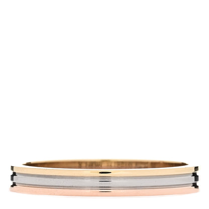 Cartier 18K Pink White Yellow Gold 2.5mm Vendome Louis Cartier Wedding Band Ring 50 5.25 3 of 7