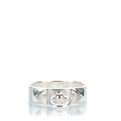 Hermes Sterling Silver Collier De Chien Ring PM 52 6 1 of 6