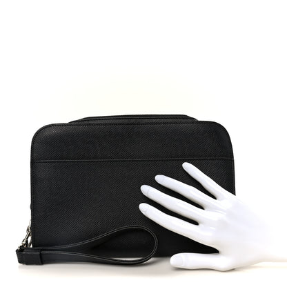 Louis Vuitton Taiga Baikal Pochette Ardoise 2 of 10