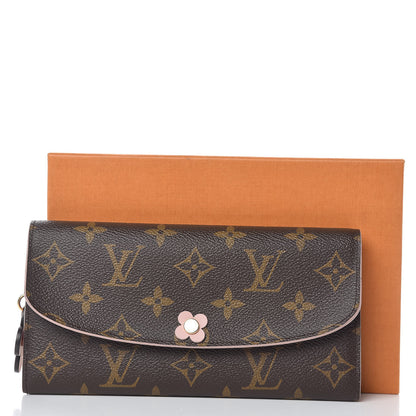 Louis Vuitton Monogram Bloom Flower Emilie Wallet 13 of 13