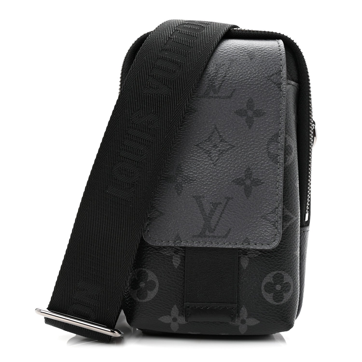Louis Vuitton Monogram Eclipse Reverse Double Phone Pouch NM 1 of 9