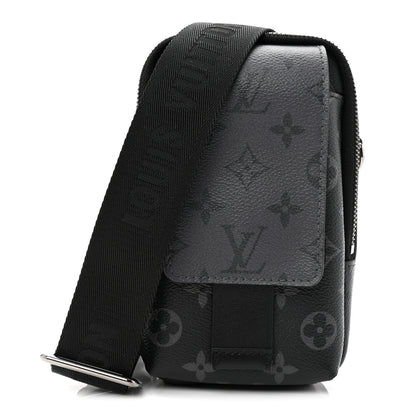 Louis Vuitton Monogram Eclipse Reverse Double Phone Pouch NM 1 of 9