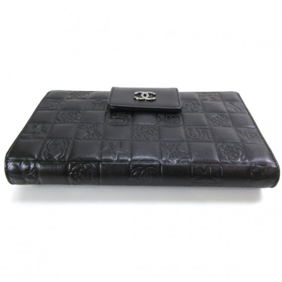 Chanel Lambskin Precious Symbols Wallet Black 4 of 7