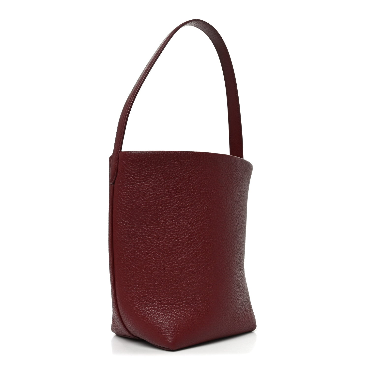 The Row Grained Calfskin Small N/S Park Tote Terracotta 3 of 9