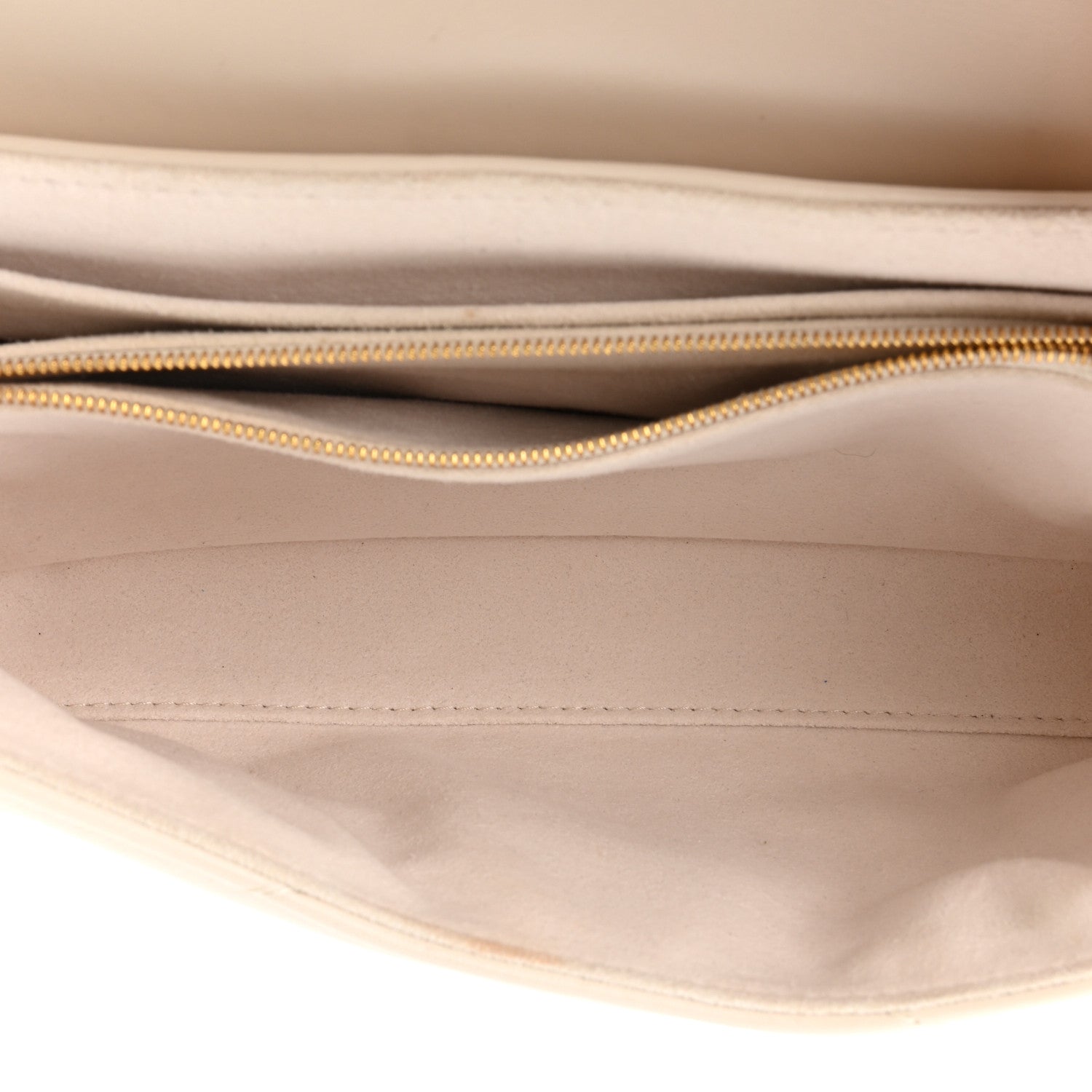 Louis Vuitton Calfskin LV New Wave Chain Bag Ivory 5 of 14