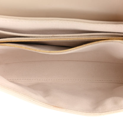 Louis Vuitton Calfskin LV New Wave Chain Bag Ivory 5 of 14