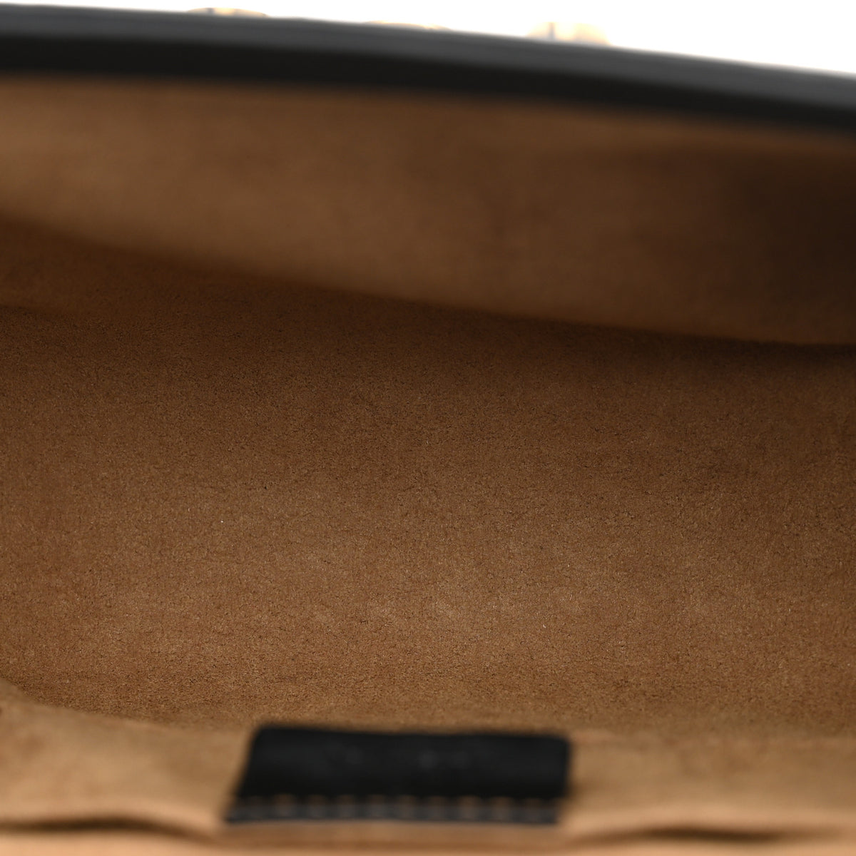 Gucci GG Supreme Monogram Calfskin Small Padlock Shoulder Bag Beige Black Cuir 5 of 14