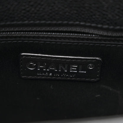Chanel Caviar Quilted Grand Shopping Tote GST Black 7 of 12