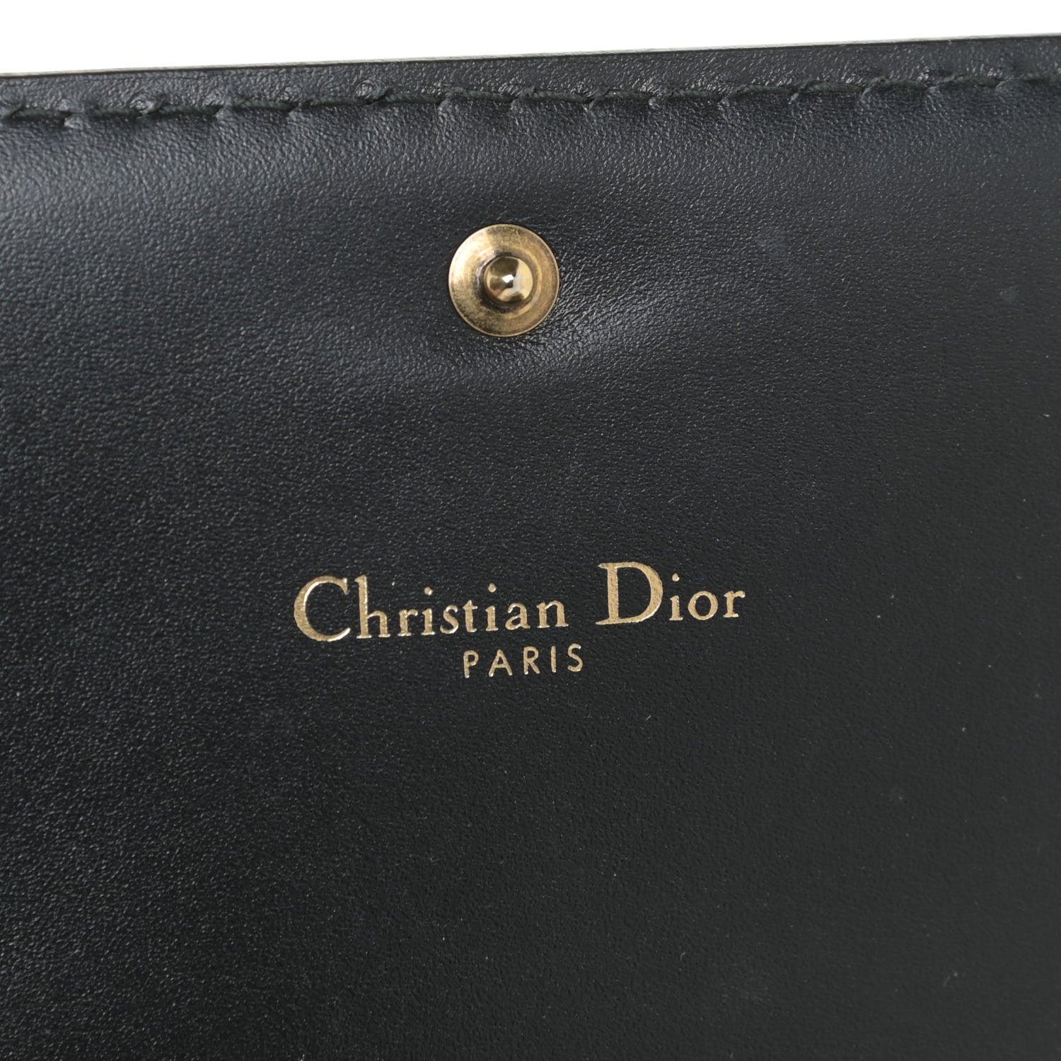 Christian Dior Smooth Calfskin J'adior Croisiere Chain Wallet Black 8 of 13