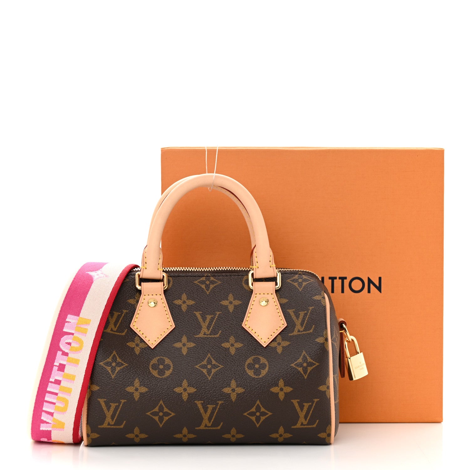 Louis Vuitton Monogram Speedy Bandouliere 20 Fuchsia 10 of 10