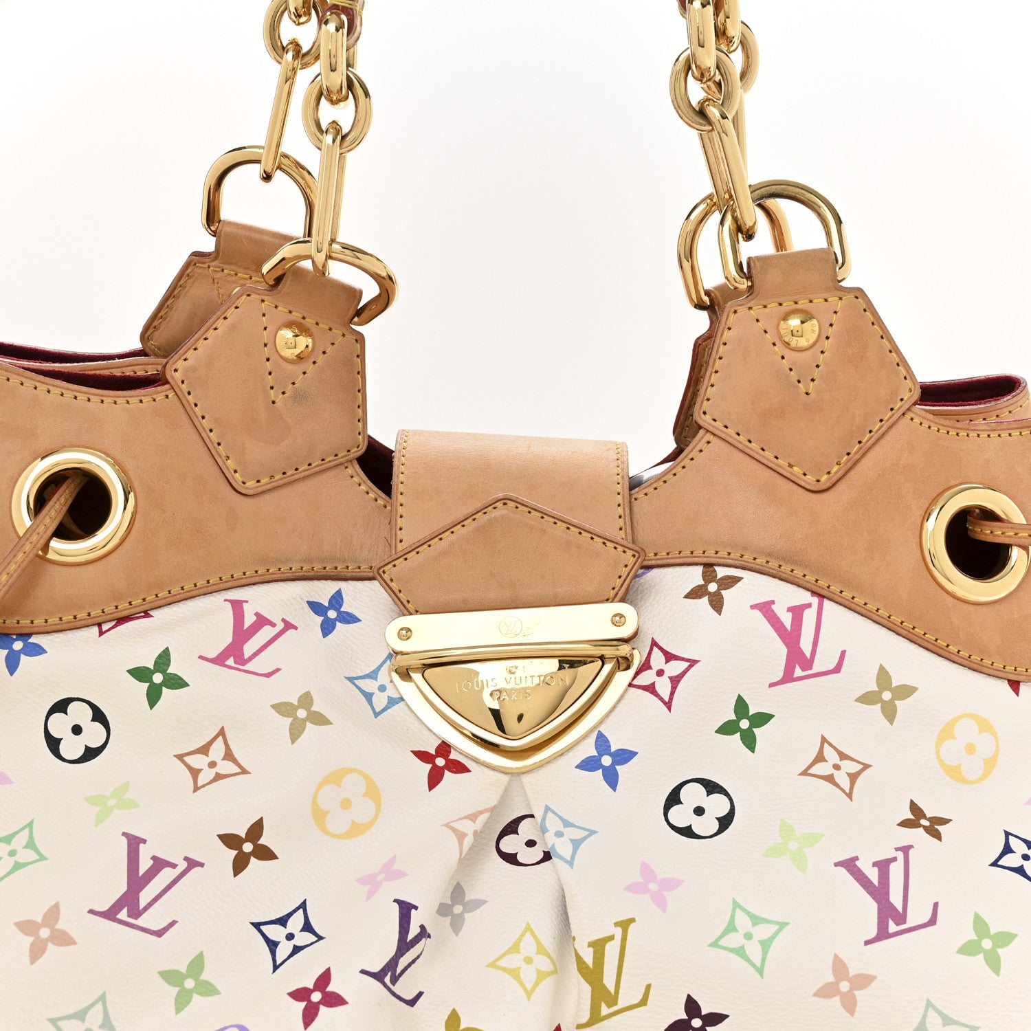 Louis Vuitton Monogram Multicolor Ursula White 16 of 31