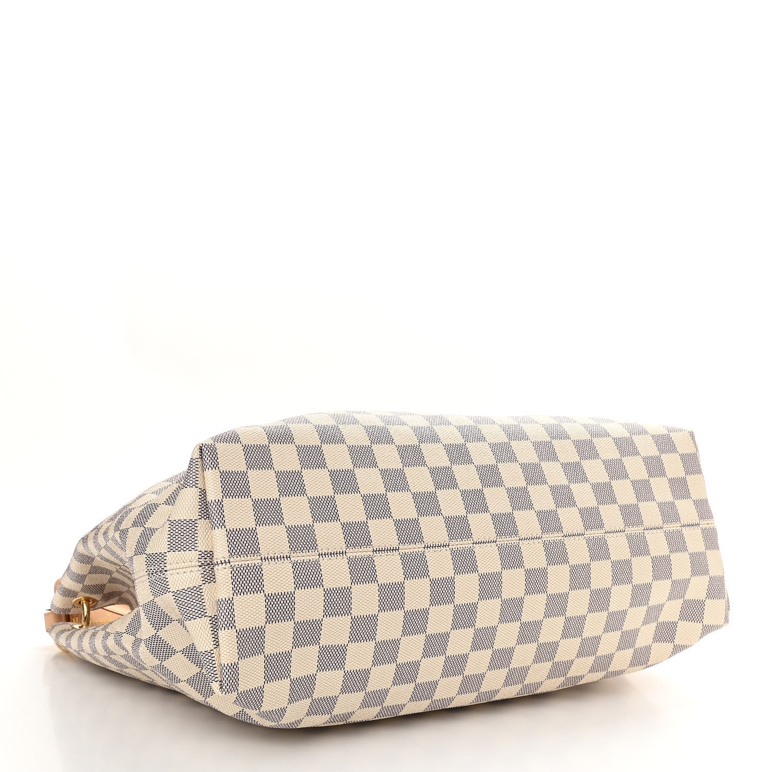 Louis Vuitton Damier Azur Graceful MM Rose Ballerine 4 of 12