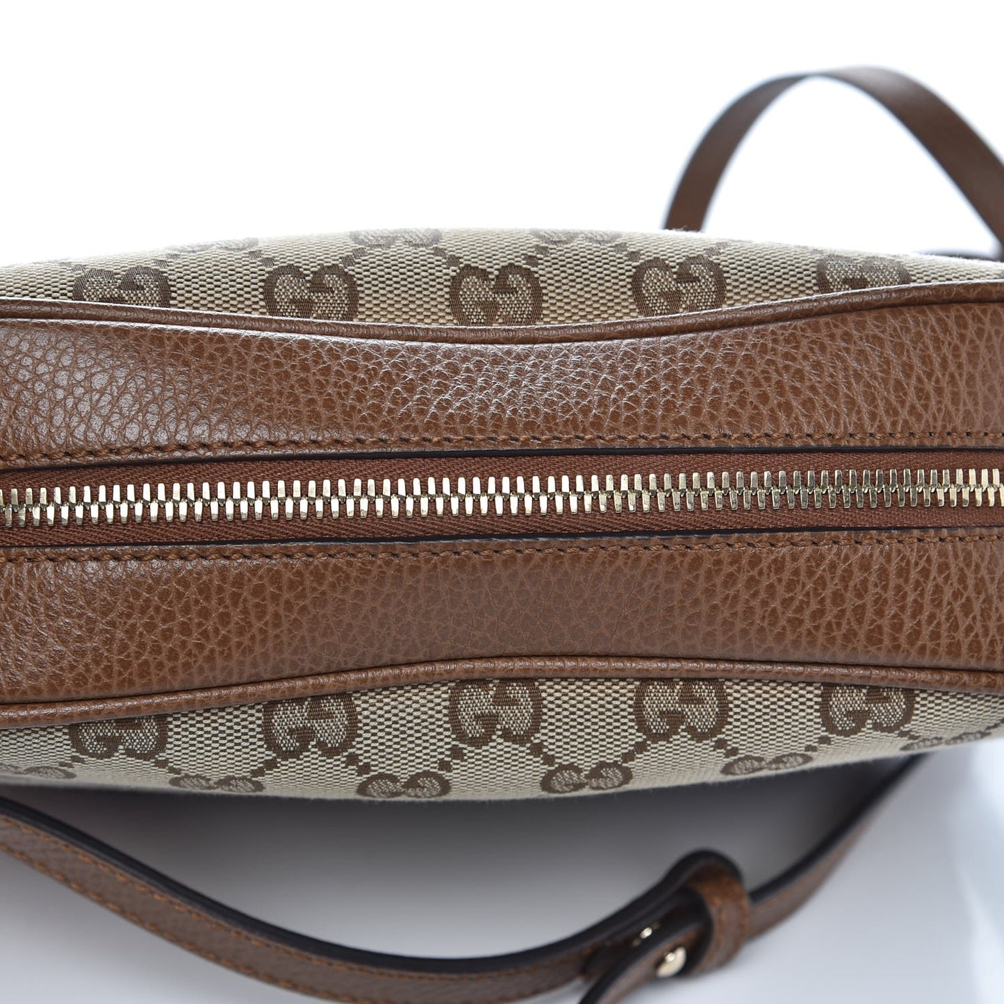 Monogram Mini Bree Messenger Bag Beige Tabacco