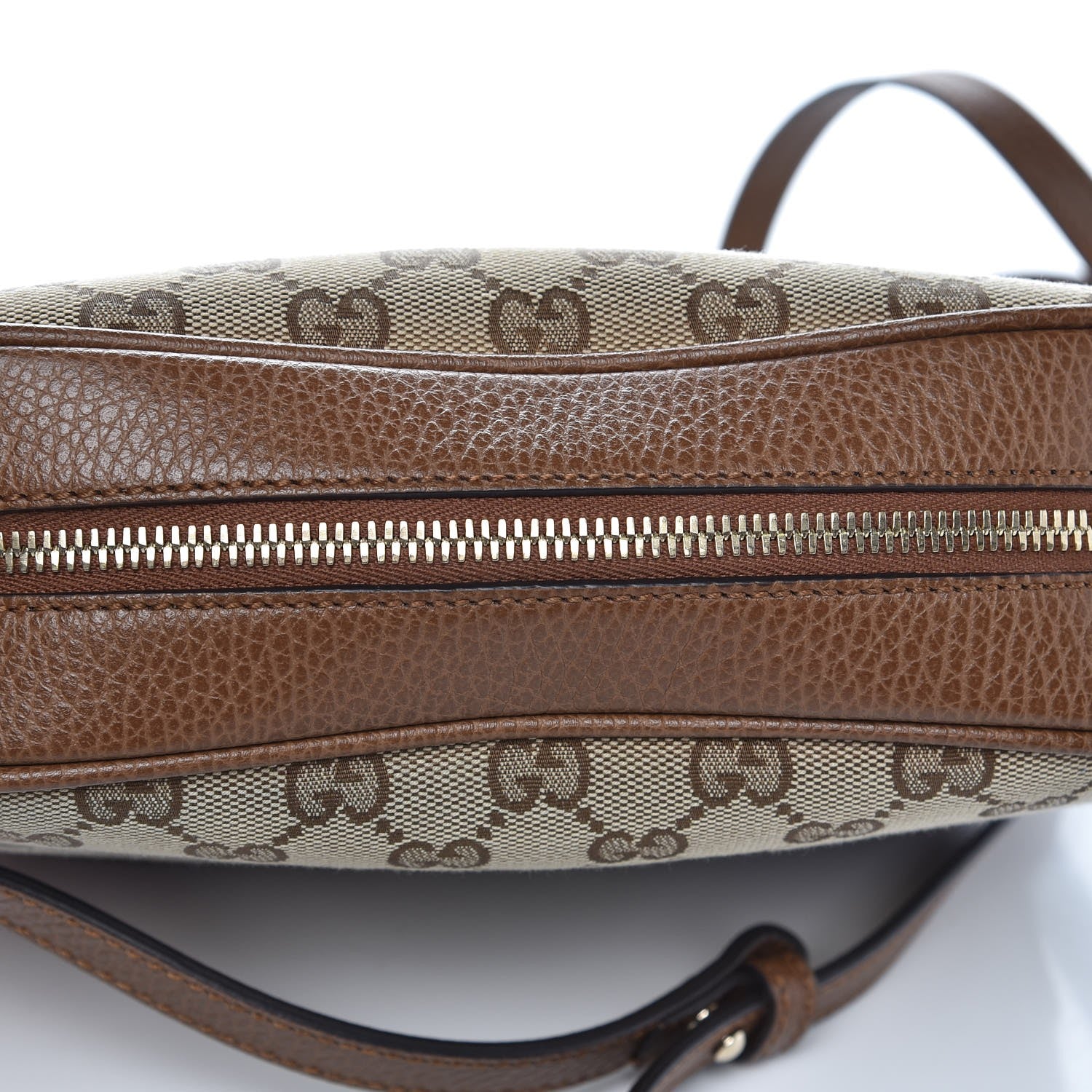 Gucci Monogram Mini Bree Messenger Bag Beige Tabacco 8 of 8