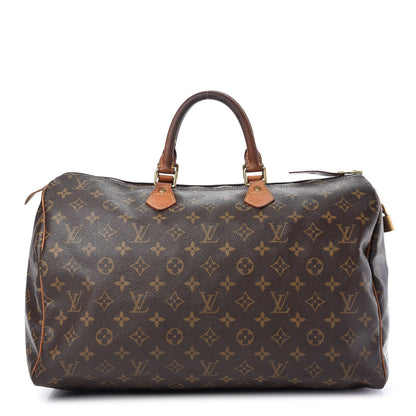 Louis Vuitton Monogram Speedy 40 1 of 12