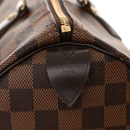 Louis Vuitton Damier Ebene Speedy 30 6 of 10