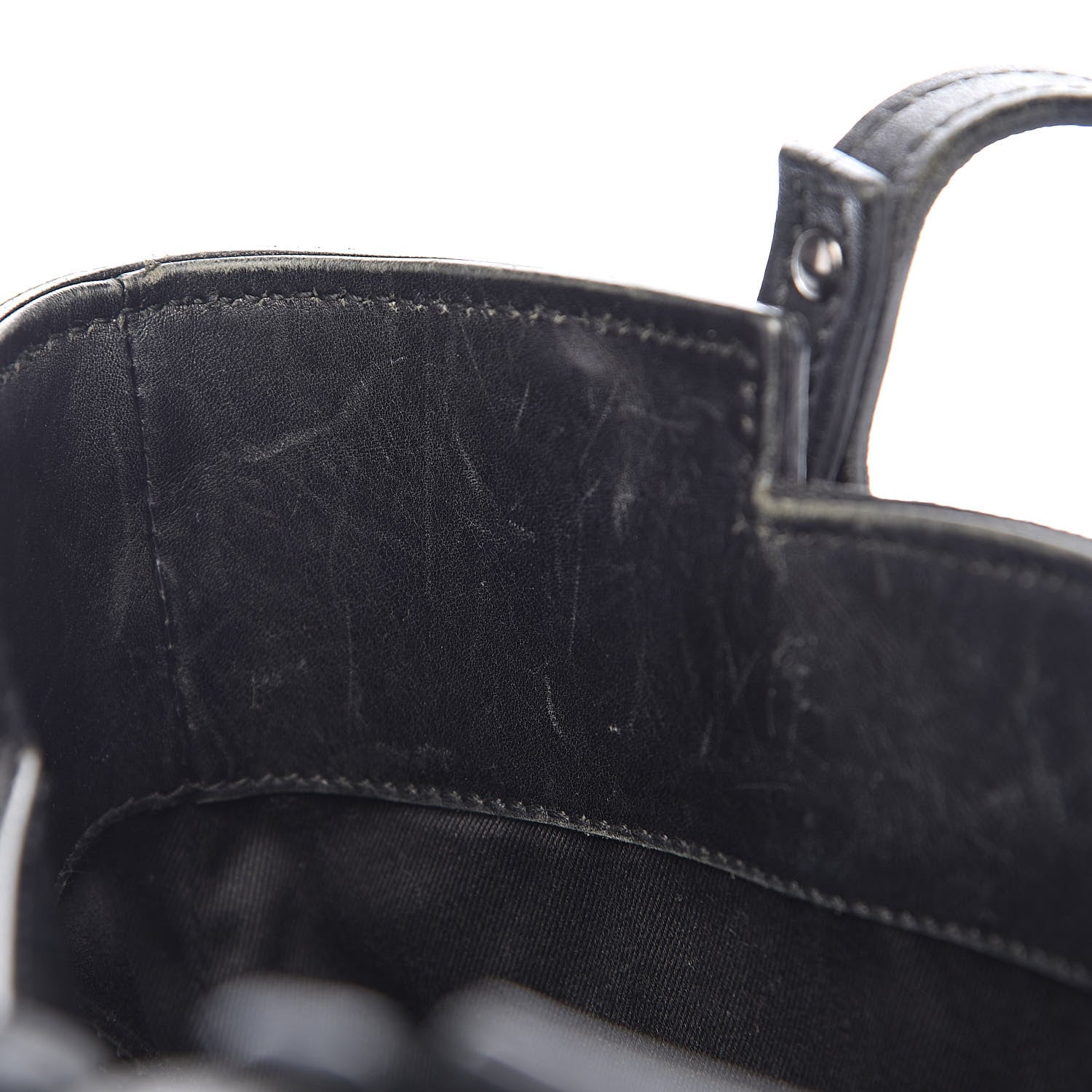 Gucci Monogram Small Bucket Tote Black 9 of 23
