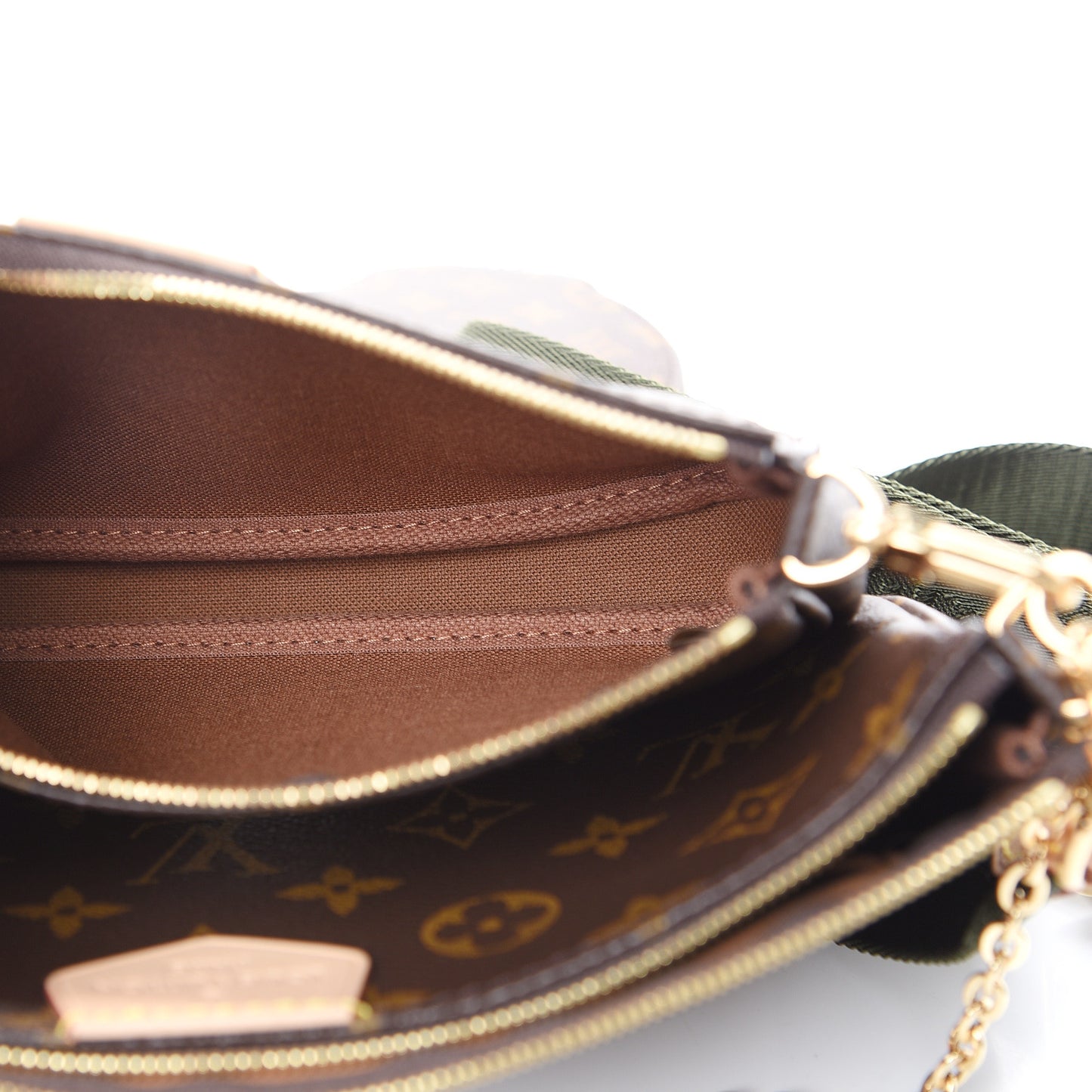 Monogram Multi Pochette Accessories Kaki