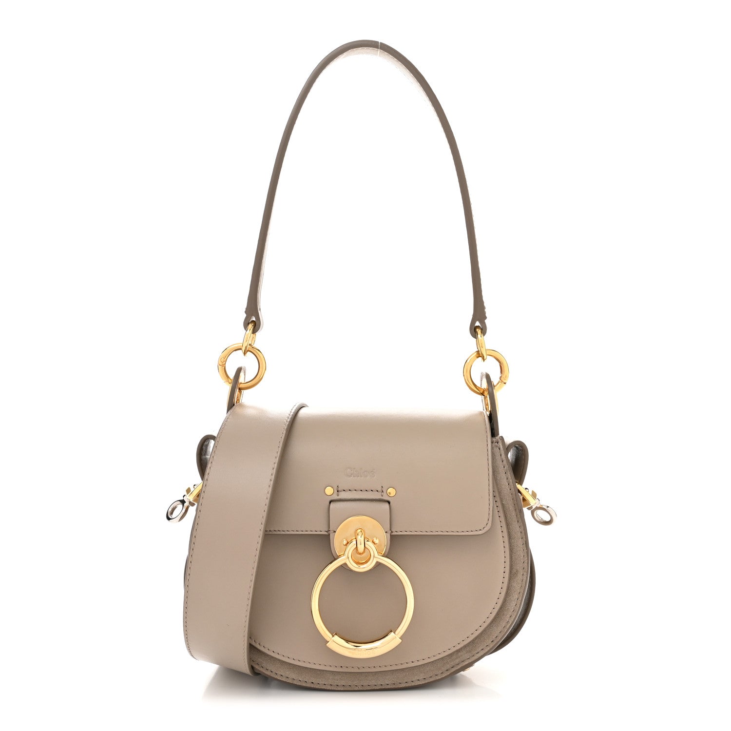 Chloe Calfskin Small Tess Bag Motty Grey 1 of 11