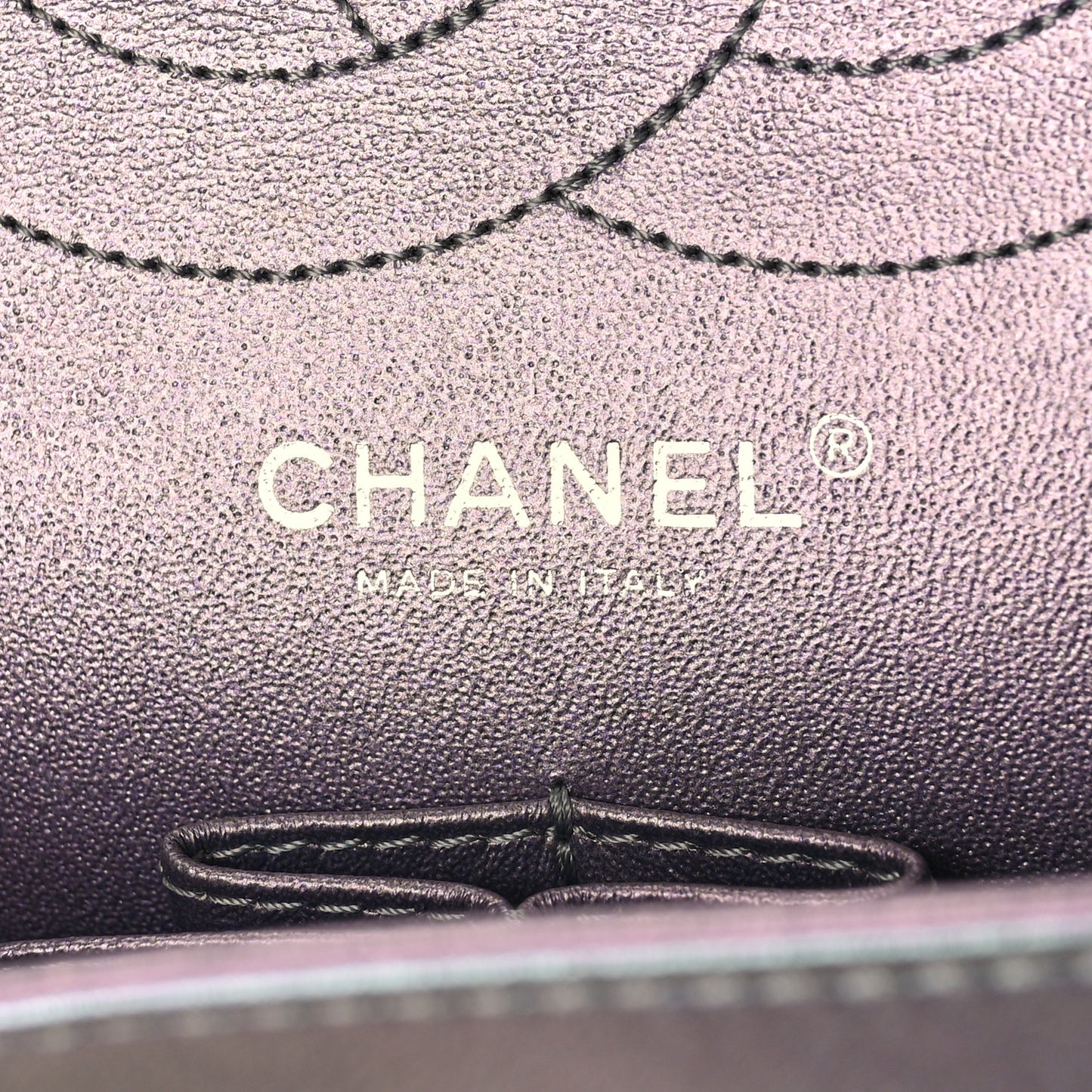 Iridescent Lambskin Quilted 2.55 Reissue 226 Flap Light Purple