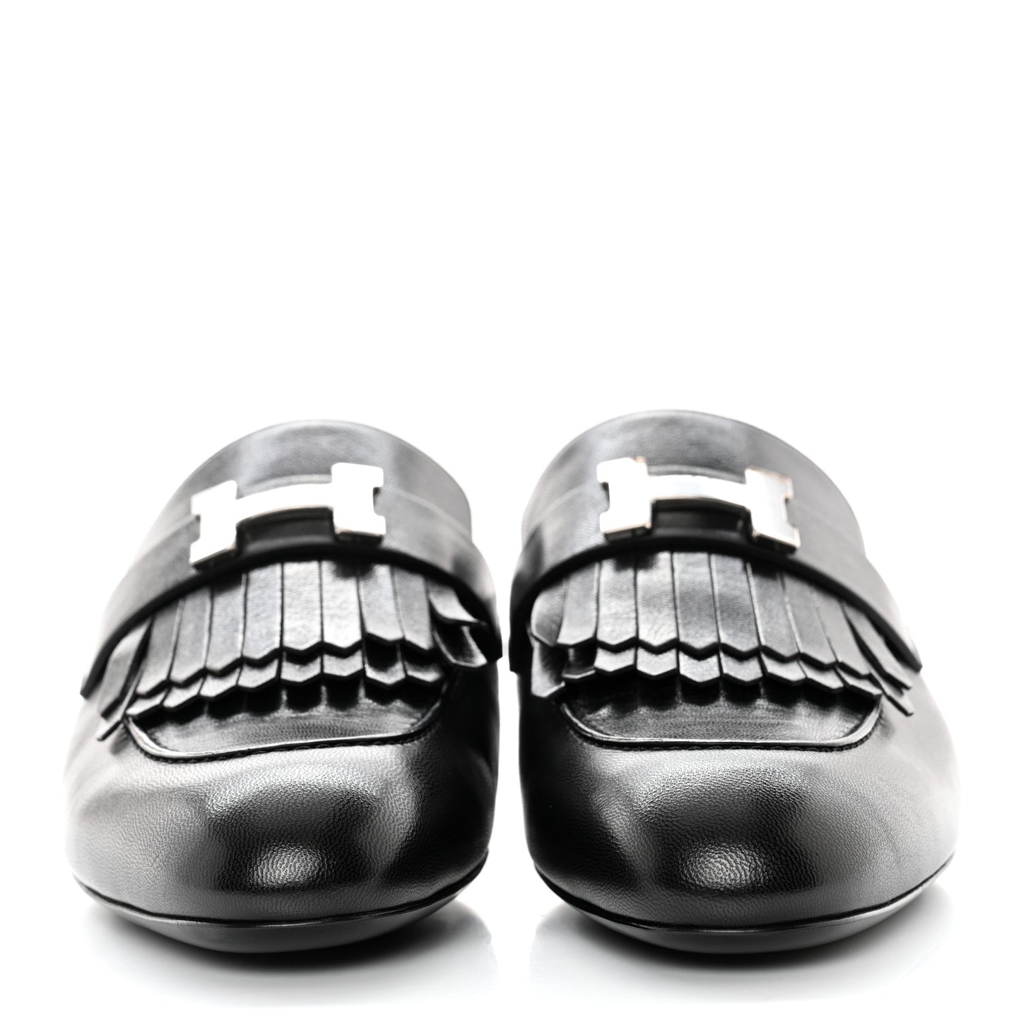 Goatskin Rivoli Mules 39 Black