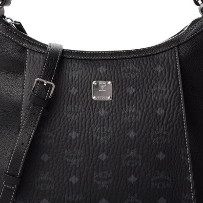 MCM Visetos Medium Luisa Hobo Black 8 of 8