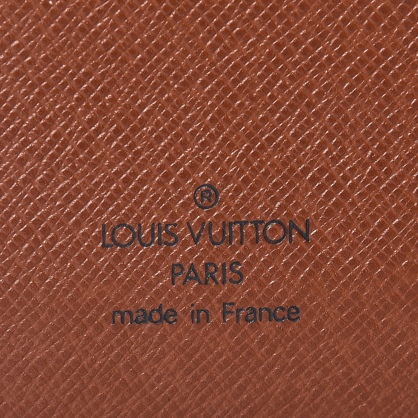 Monogram Large Ring Agenda Cover