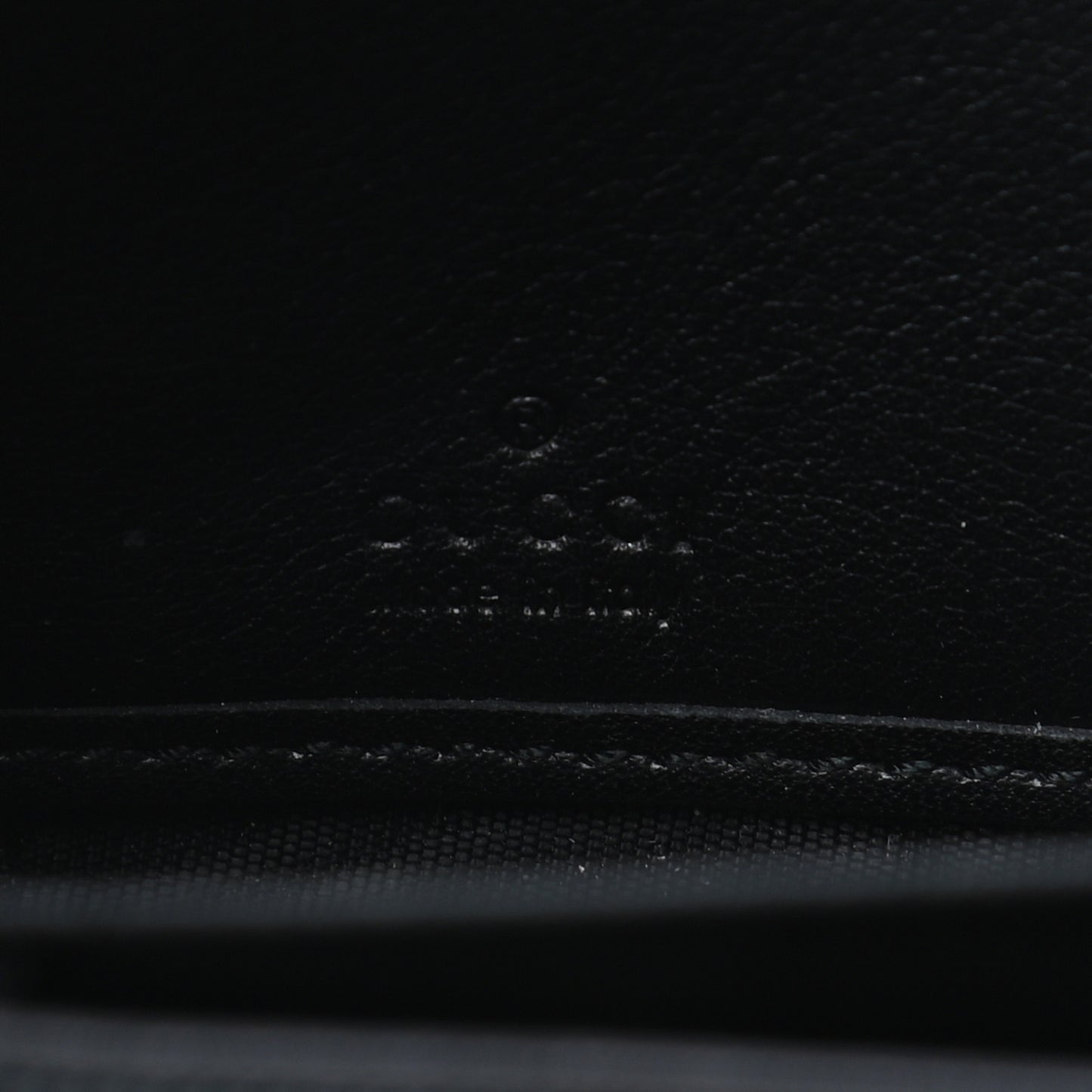 Patent Microguccissima Nice Zip Around Wallet Black
