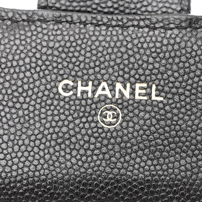 Chanel Caviar Quilted Mini Chain Bag Black 6 of 11