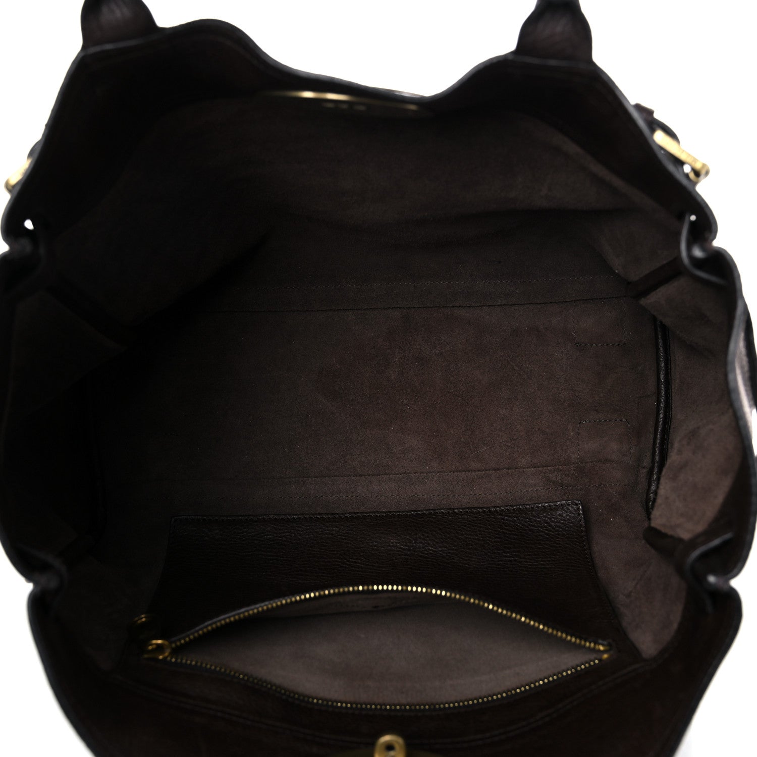 Mulberry Natural Leather Bayswater Tote Chocolate 4 of 21