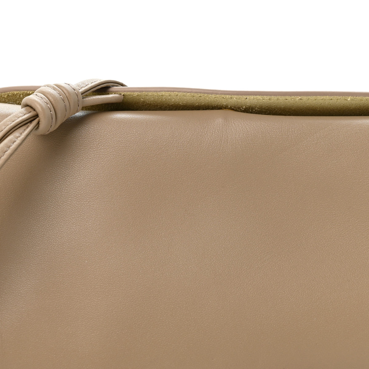 Celine Smooth Lambskin Trio Flap Crossbody Bag Safari 9 of 12