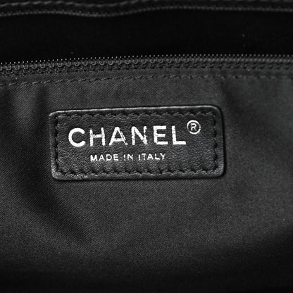 Chanel Caviar Quilted Grand Shopping Tote GST Black 6 of 9