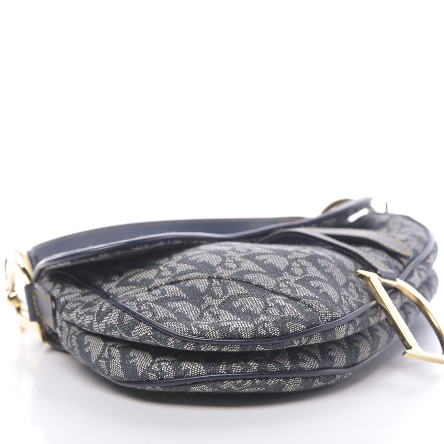Monogram Saddle Bag Blue