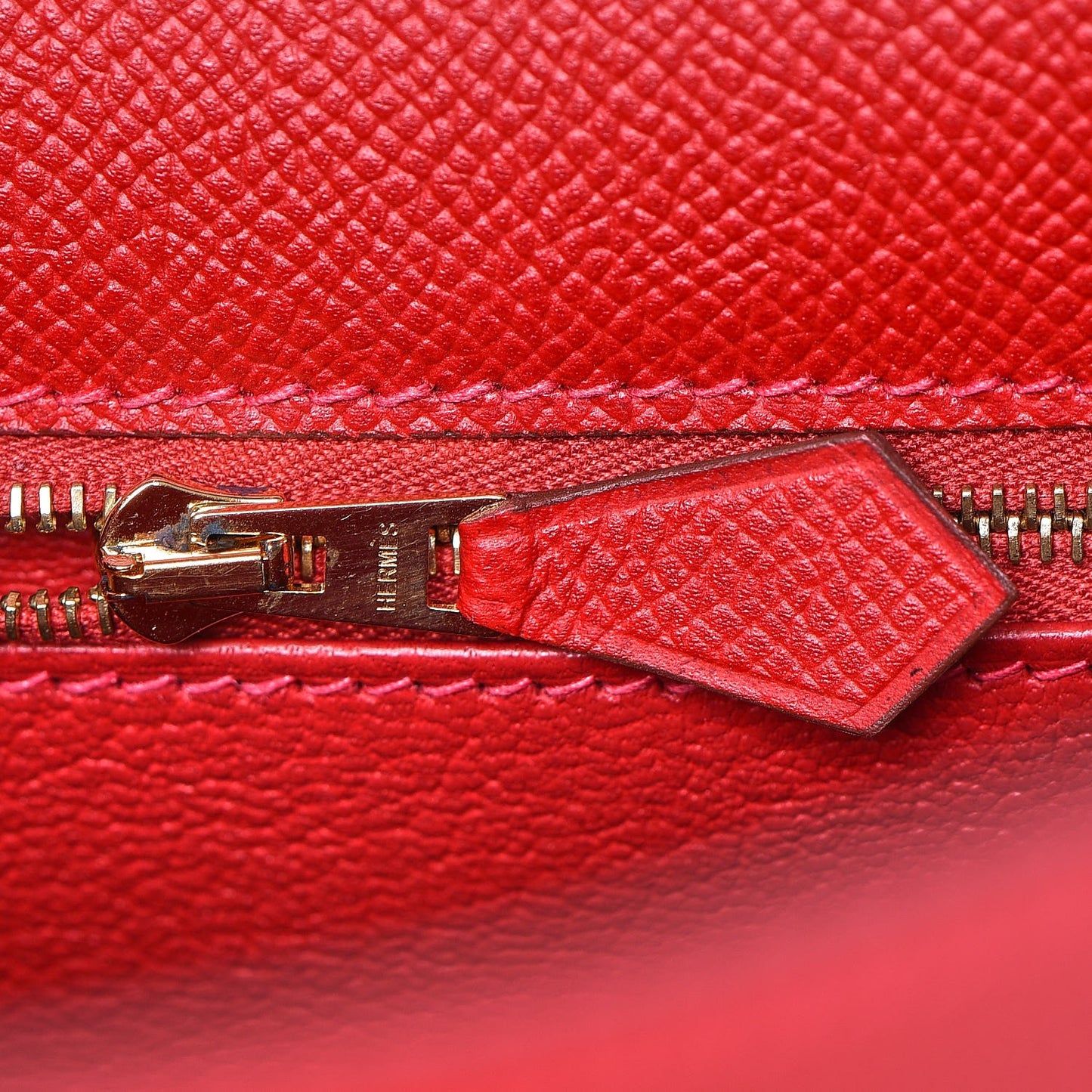Epsom Kelly Sellier 28 Rouge Casaque