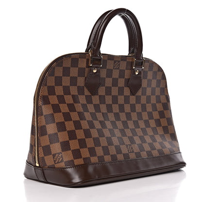 Louis Vuitton Damier Ebene Alma PM 3 of 9