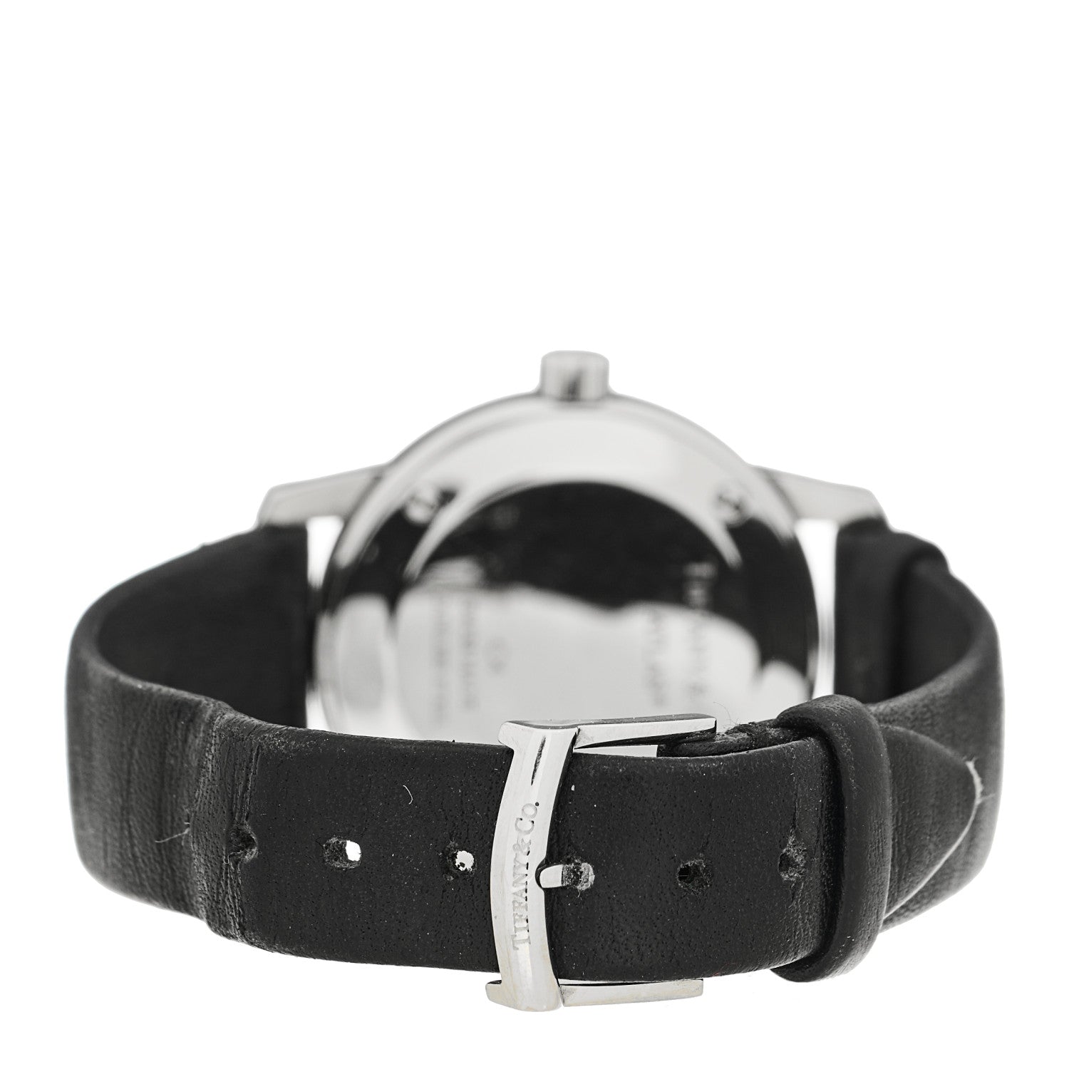 Tiffany Stainless Steel Calfskin 29mm Atlas 2-Hand Quartz Watch