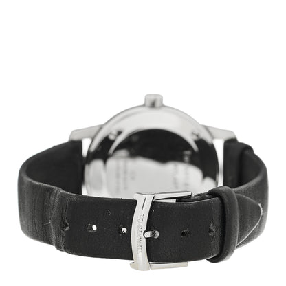 Tiffany Stainless Steel Calfskin 29mm Atlas 2-Hand Quartz Watch Black 3 of 4